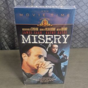 1990 Misery Vhs New Factory Sealed MGM Movie Time
